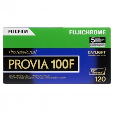 Fujichrome Provia 100F 120*5 professzionális fordítós (dia) rollfilm (RDP III) csomag Super Fine Grain